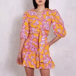 Claudie Pierlot Paris Bambini Seashell Print Two Piece Set Top & Skirt FR 38